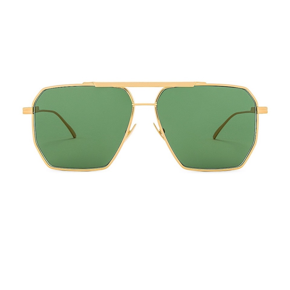 BOTTEGA VENETA Angular Pilot Sunglasses
